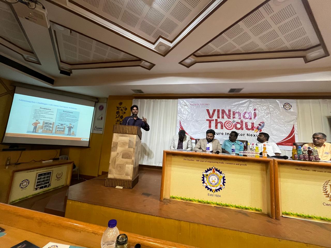 VINnai THODU — Business showcase panel